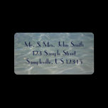 Caribbean Water Address Label