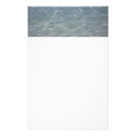 Caribbean Water I Abstract Blue Nature Design Stationery