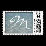 Caribbean Water Monogram Stamp