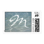 Caribbean Water Monogram Stamp