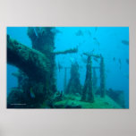 Caribbean Wreck Print