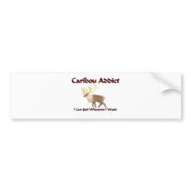 Caribou Addict bumper stickers