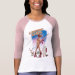 Ladies 3/4 Sleeve Raglan (Fitted)