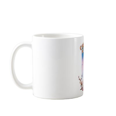 Caribou Barbi Mug by DriveByGreetings