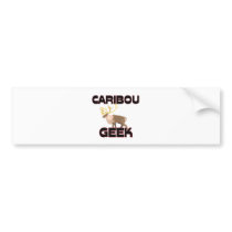Caribou Geek Bumper Stickers
