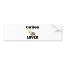 Caribou Lover bumper stickers