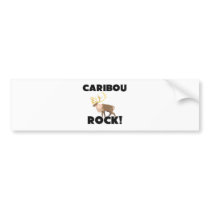 Caribou Rock bumper stickers
