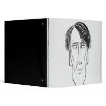 Caricature of W.B. Yeats, 1898 Binders