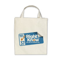 CARightToKnow shopping bag