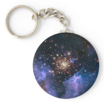 Carina cluster of  golden stars key chains