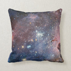 Carina Nebula Carl Sagan Quote Throw Pillow 1 of 2