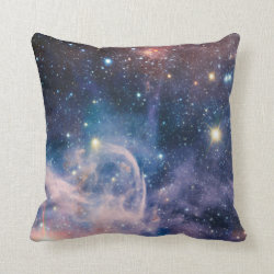 Carina Nebula Carl Sagan Quote Throw Pillow 2 of 2