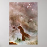 Carina Nebula Dust Pillar Posters