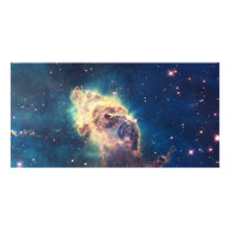 Carina Nebula from Hubble's Wide Field Camera Photo Card