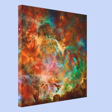 Carina Nebula in Argo Navis constellation Canvas Prints