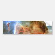 Carina Nebula Keyhole Detail Space Bumper Stickers