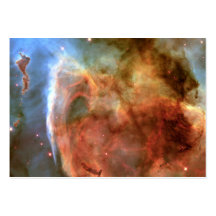 Carina Nebula Keyhole Detail Space Business Card Template