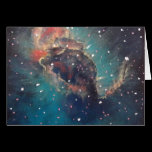 Carina Nebula Space Art Painting cards