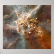 Carina nebulae in space NASA Print