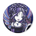 "Carina" Violet Butterfly Fairy magnets by mykajelina "Carina" Violet Butterfly Fairy magnets