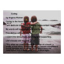 Caring by Virginia Plotner posters
