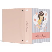 Caring Mother 3 Ring Binder