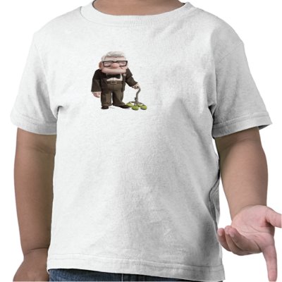 Carl from the Disney Pixar UP Movie 2 t-shirts