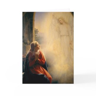 Carl Heinrich Bloch - The Annunciation card