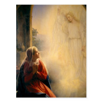 Carl Heinrich Bloch - The Annunciation postcards