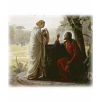 Carl Heinrich Bloch - Woman at the Well t-shirts by MasterpieceArt Carl Heinrich Bloch - Woman at the Well t-shirts