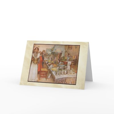 Carl Larsson "Christmas Eve" cards