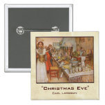 Carl Larsson "Christmas Eve" Pinback Button