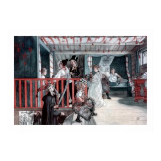 Carl Larsson Name Day Fine Art Print