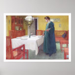 Carl Larsson School Lunch Fine Art Print