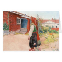Carl Larsson - The Falun Home Greeting Cards