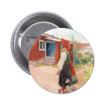 Carl Larsson - The Falun Home Pinback Button