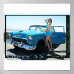 carla chevy'55 print