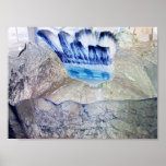 carldeanwhite, Christian Art, Ice Flower print
