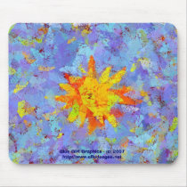 Carle's Sun mousepads