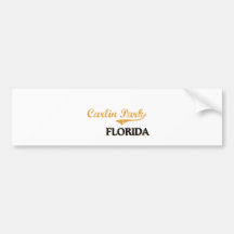 Carlin Park Florida Classic Bumper Sticker
