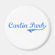 Carlin Park Florida Classic Design Fridge Magnet
