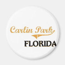 Carlin Park Florida Classic Fridge Magnet