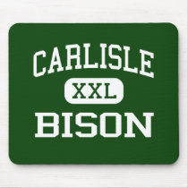 Carlisle - Bison - High - Carlisle Pennsylvania Mouse Mats