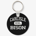 Carlisle - Bison - High School - Carlisle Arkansas keychains