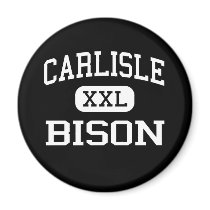 Carlisle - Bison - High School - Carlisle Arkansas magnets