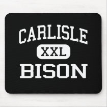 Carlisle - Bison - High School - Carlisle Arkansas Mouse Pads