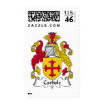 Carlisle Family Crest Stamp