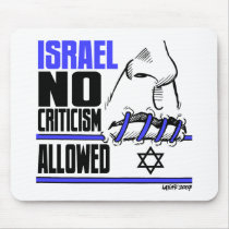 Carlos Latuff's No Criticism Allowed Mousepad