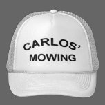 Carlos' Mowing hats