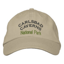 Carlsbad Caverns National Park Embroidered Hat
